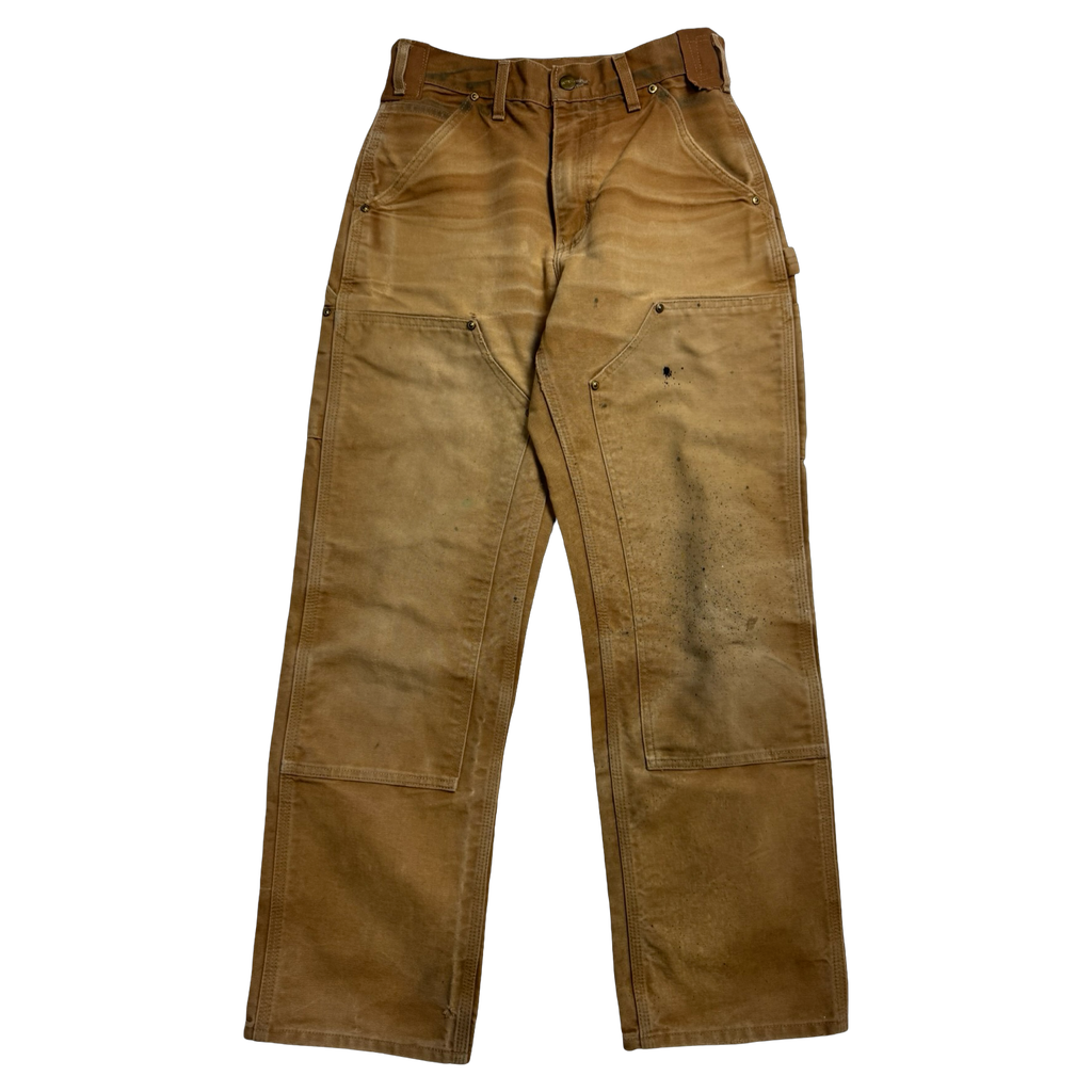 Carhartt Paint Splatter Double Knee Pants Khaki