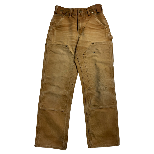 Carhartt Paint Splatter Double Knee Pants Khaki