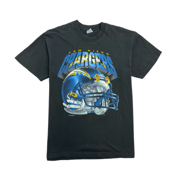 (L) Vintage '94 San Diego Chargers Tee Black