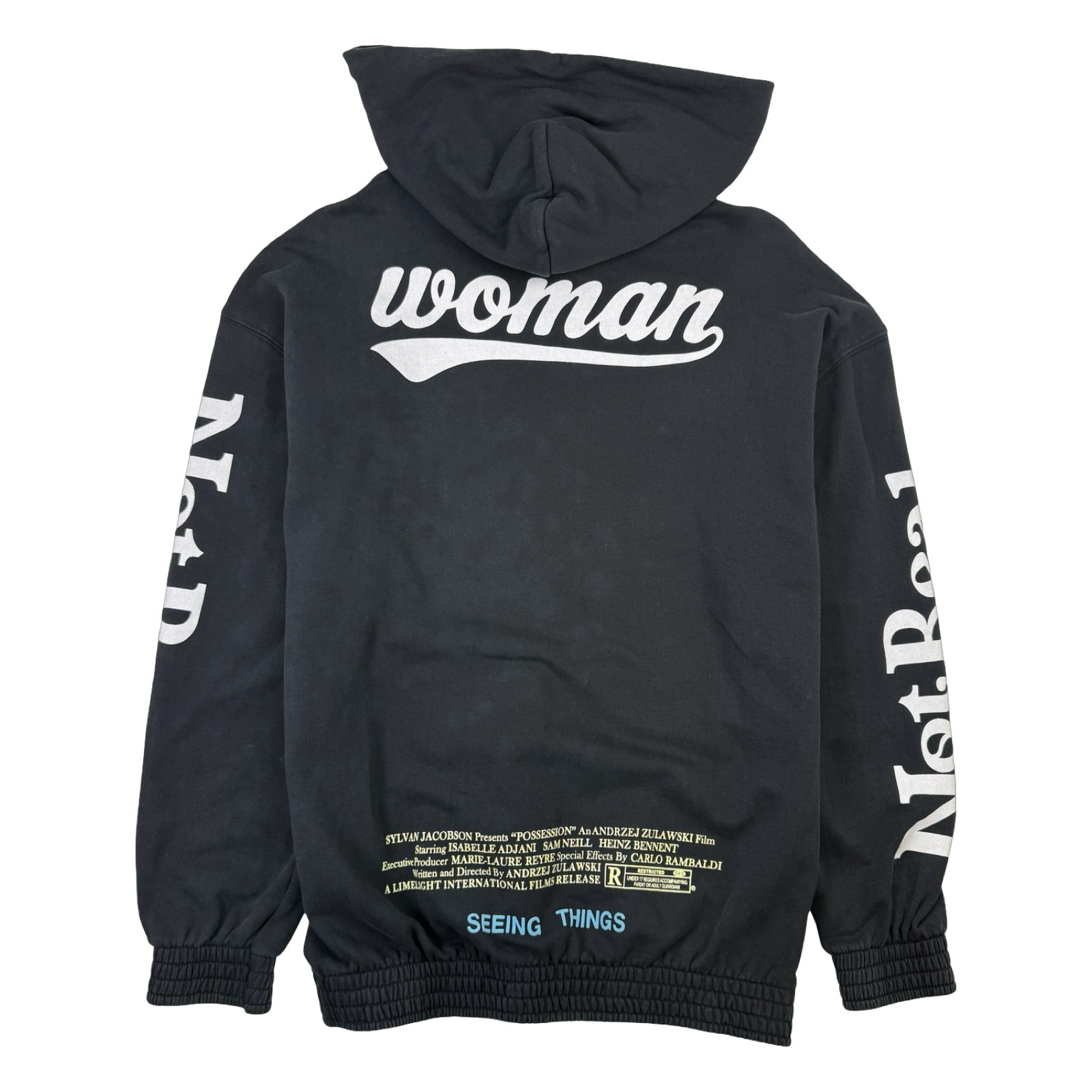 Off-White Sylvan Jacobson Possession Film Hoodie Black (USED)