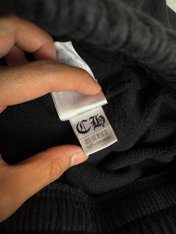 Chrome Hearts Scroll Logo Sweatpants Black