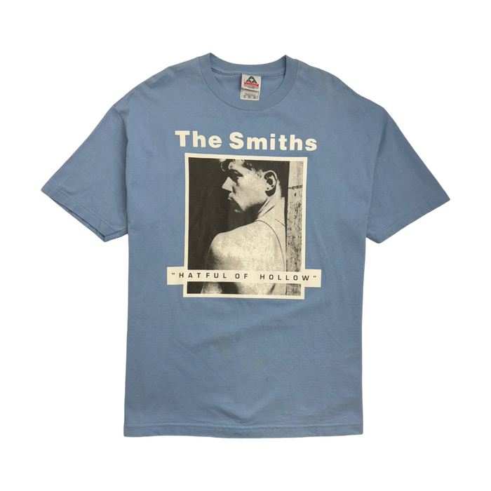 (L) Vintage The Smiths Band Tee Blue | Vitnage Clothing Store Canada