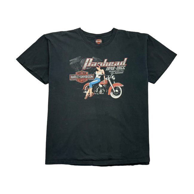 Vintage '12 Harley Davidson Of Edmonton Tee Black