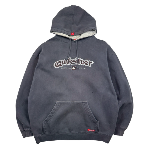 Vintage Quiksilver Hoodie Black | Vintage Clothing Store Canada
