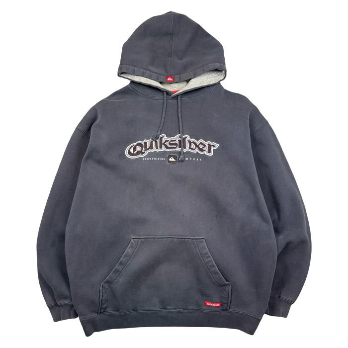 Vintage Quiksilver Hoodie Black | Vitnage Clothing Store Canada