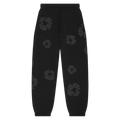 Denim Tears Cotton Wreath Sweatpants Black Monochrome