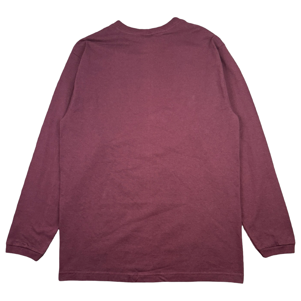 Vintage Stussy Da Shiznit L/S Tee Burgundy