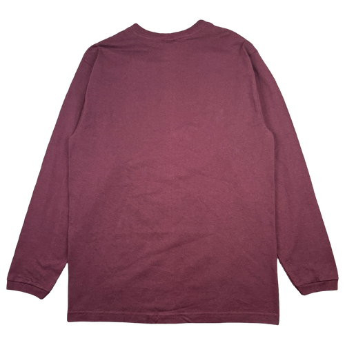 Vintage Stussy Da Shiznit L/S Tee Burgundy | Vintage Clothing Store Canada