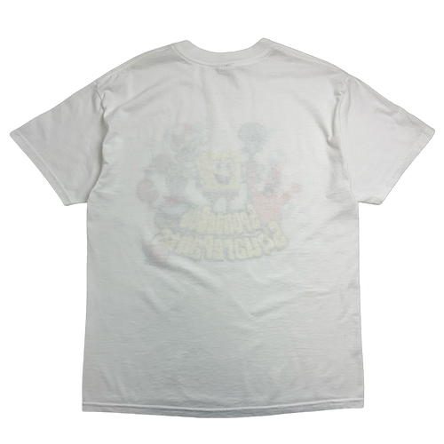 Vintage 2000's Spongebob Squarepants Tee White | Vintage Clothing Store Canada