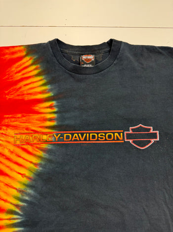 Vintage '02 Montana Harley Davidson Tye-Dye Tee