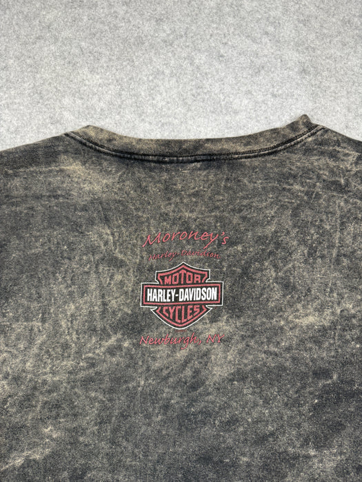 Vintage Harley Davidson Eagle Acid Wash L/S Tee | Vitnage Clothing Store Canada