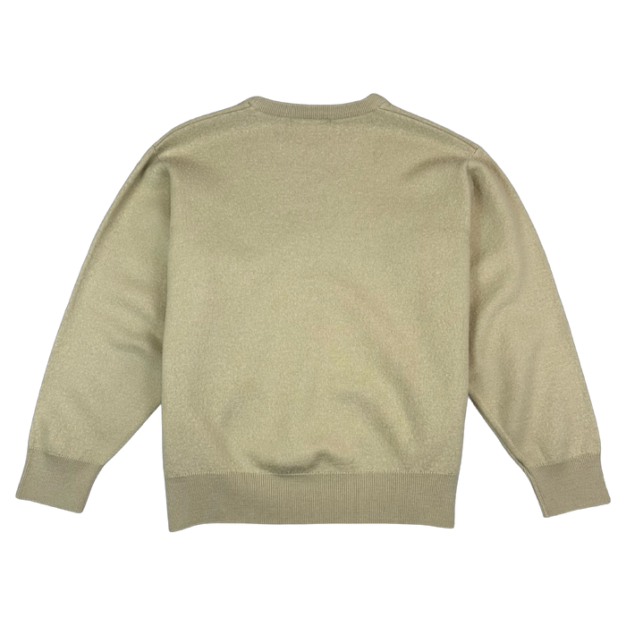 Women's Burberry Embroidered Wool Sweater Beige | Vitnage Clothing Store Canada