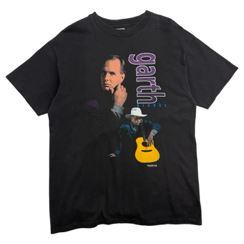 Vintage 90's Garth Brooks Tee Black