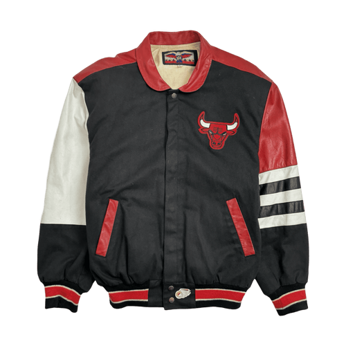 (L) Vintage Jeff Hamilton Chicago Bulls Varsity Jacket | Vintage Clothing Store Canada