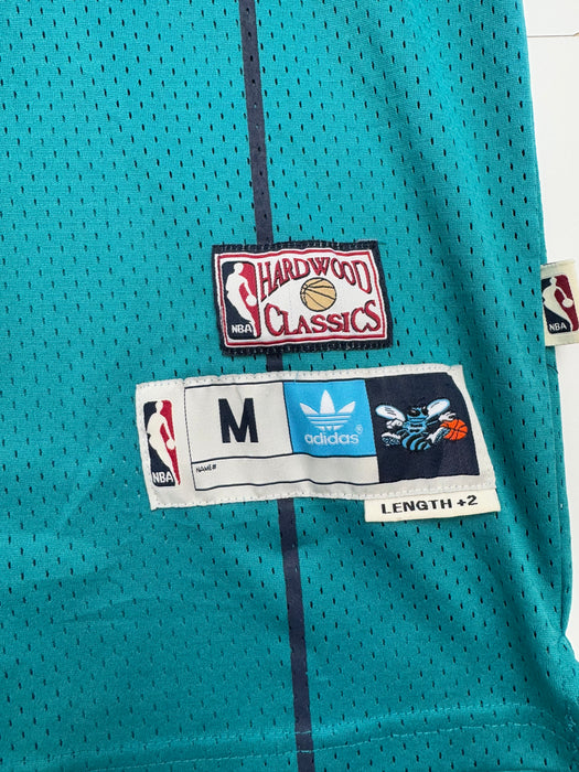 Vintage 2000s Charlotte Hornets Dell Curry Jersey Aqua | Vitnage Clothing Store Canada