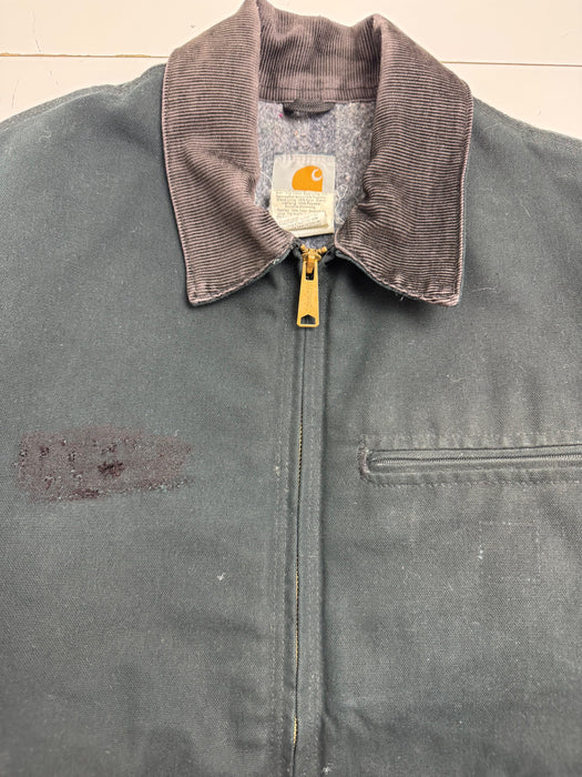 Vintage Lined Carhartt Detroit Jacket Black | Vitnage Clothing Store Canada