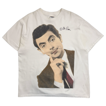 Vintage 1996 Mr. Bean Promo Tee White