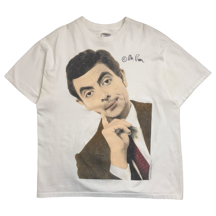 Vintage 1996 Mr. Bean Promo Tee White | Vitnage Clothing Store Canada