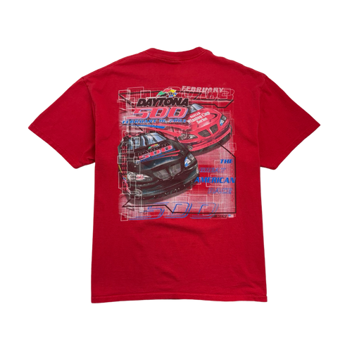 Vintage '03 Daytona 500 Racing Tee Red | Vintage Clothing Store Canada