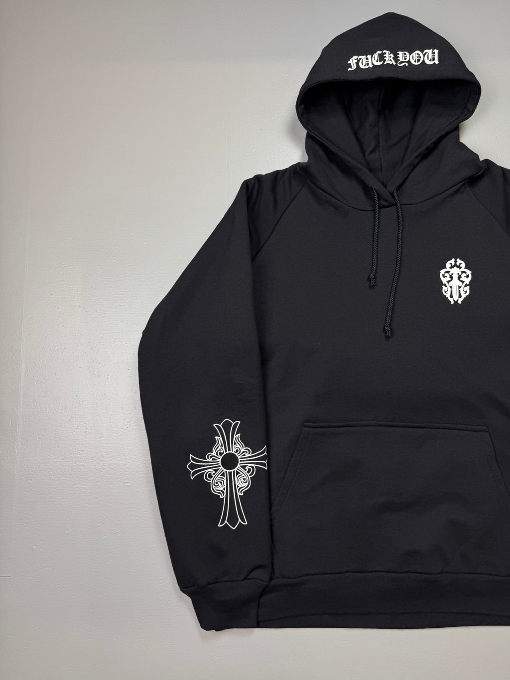Vintage Chrome Hearts Thermal Lined Hoodie