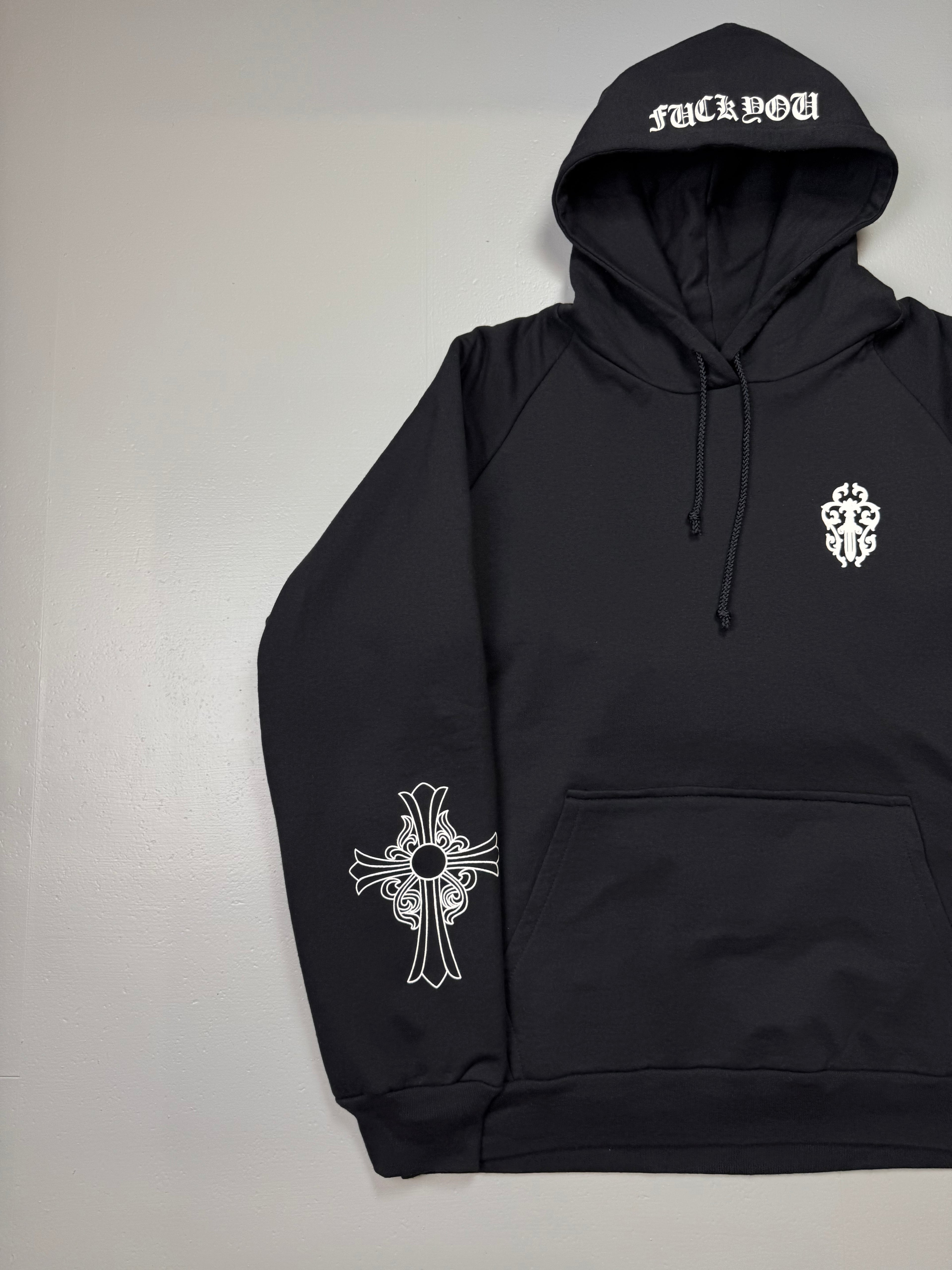 Vintage Chrome Hearts Thermal Lined Hoodie
