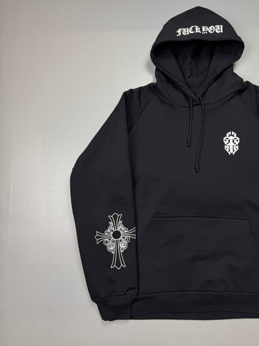 Vintage Chrome Hearts Thermal Lined Hoodie | Vitnage Clothing Store Canada