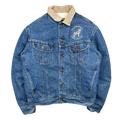 Vintage Mustang Stormrider Fleece Denim Jacket