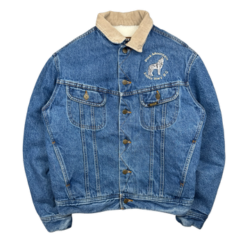 Vintage Mustang Stormrider Fleece Denim Jacket