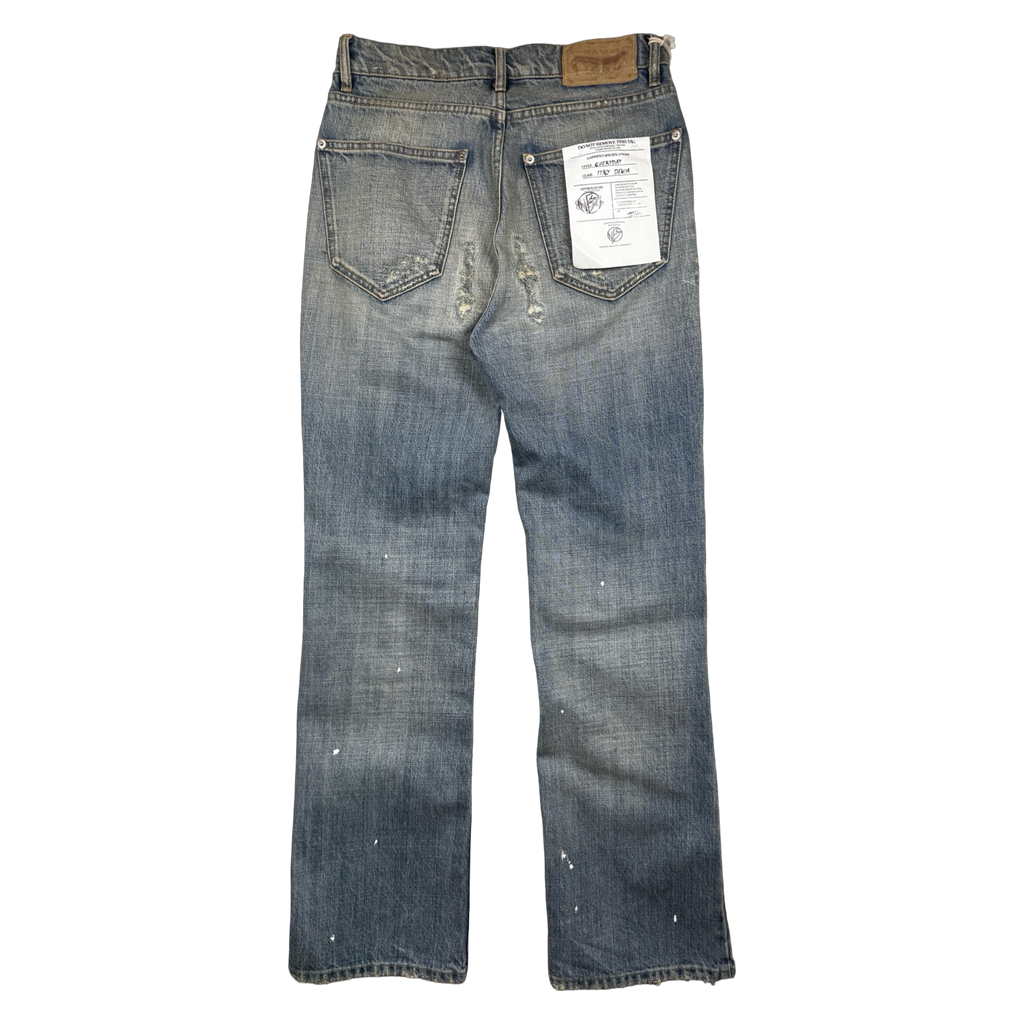 No Faith Studios Everyday Italy Distressed Denim Pants