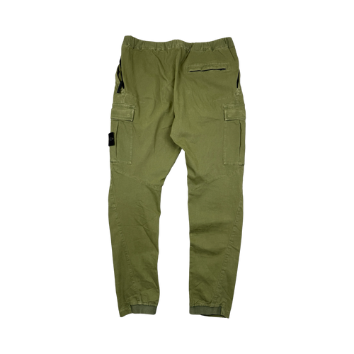Stone Island Cargo Pants Olive (USED) | Vintage Clothing Store Canada