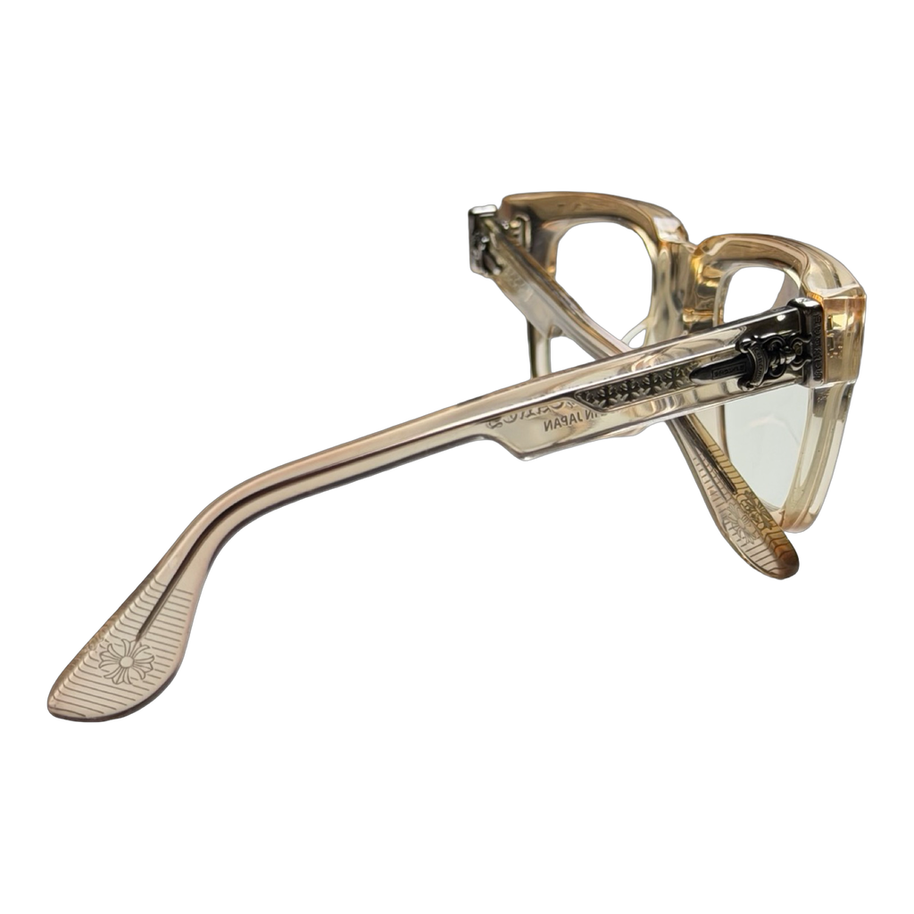 Chrome Hearts Box Officer Glasses Clear