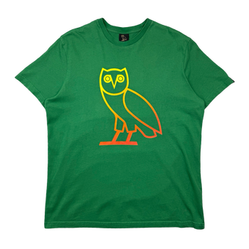 OVO Big Owl Tee Green (USED)