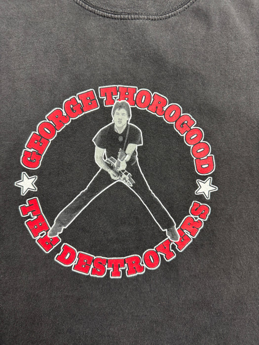 Vintage 2000s George Thorogood Tee Black | Vitnage Clothing Store Canada