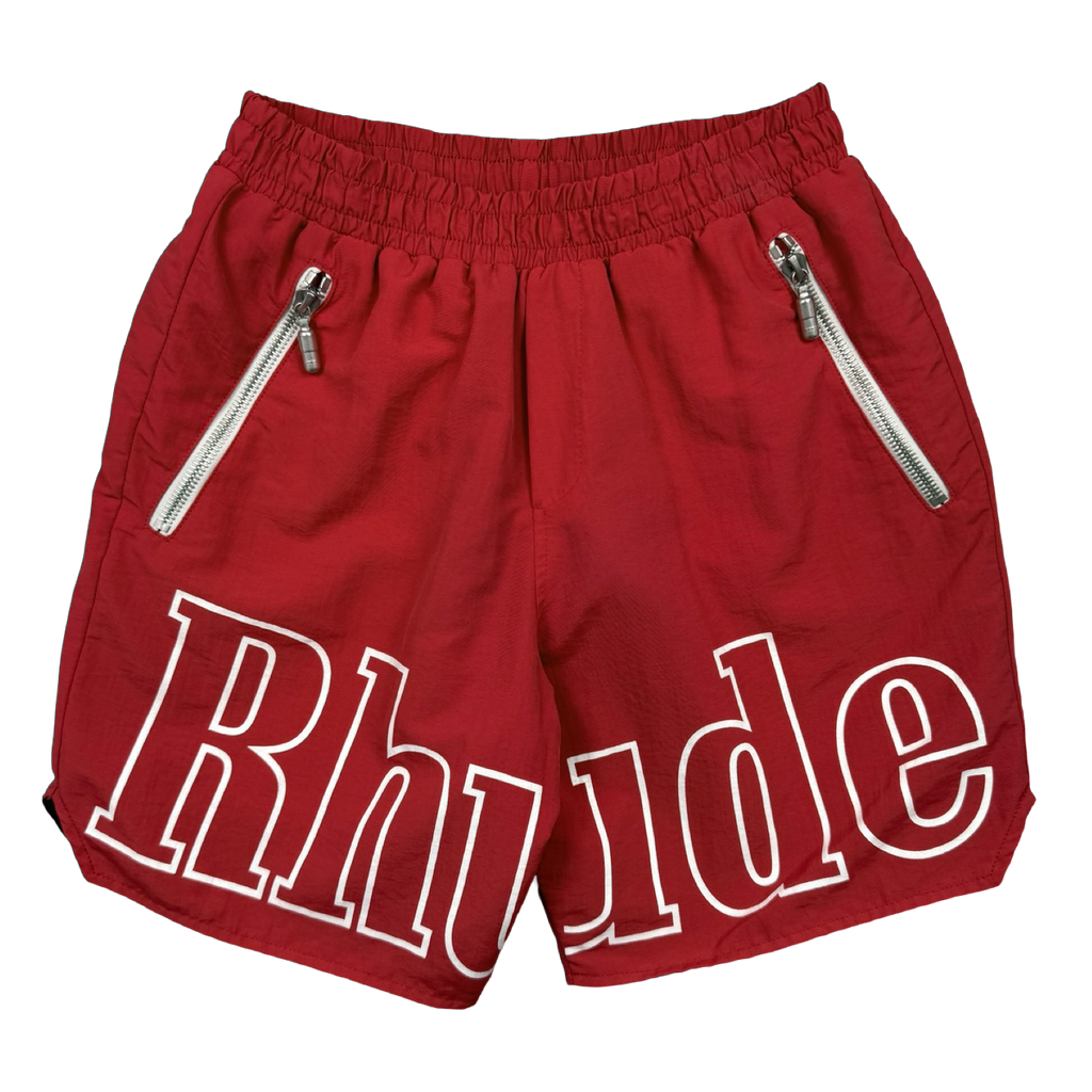 Rhude Logo Short Red (USED)
