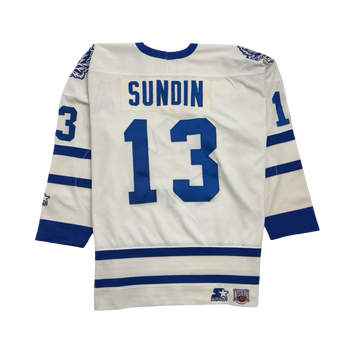 (L) NHL Toronto Maple Leafs Mats Sundin Hockey Jersey