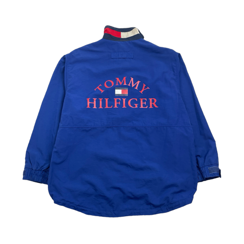 (L) Vintage Tommy Hilfiger Zip-Up Windbreaker Jacket | Vintage Clothing Store Canada