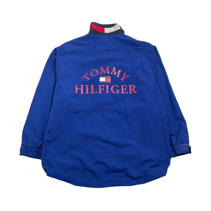 (L) Vintage Tommy Hilfiger Zip-Up Windbreaker Jacket | Vitnage Clothing Store Canada