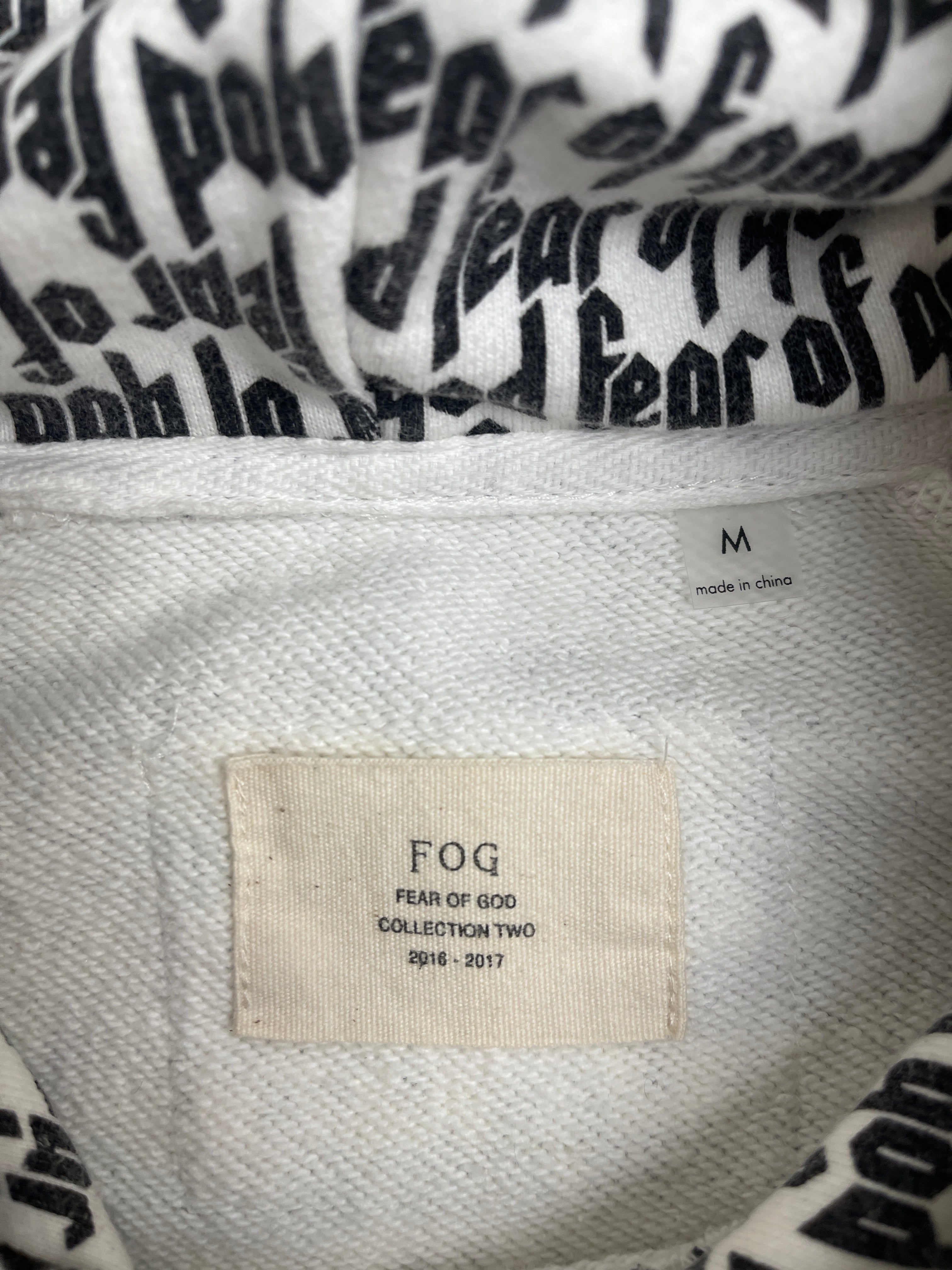 Fear of god store collection 2 hoodie