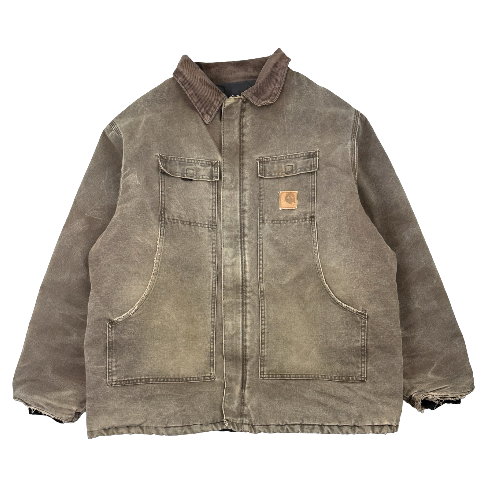 Vintage Carhartt Arctic Work Jacket Faded Brown