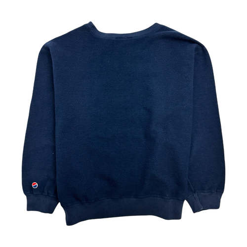 (L) Vintage Pepsi Sweatshirt Navy | Vintage Clothing Store Canada