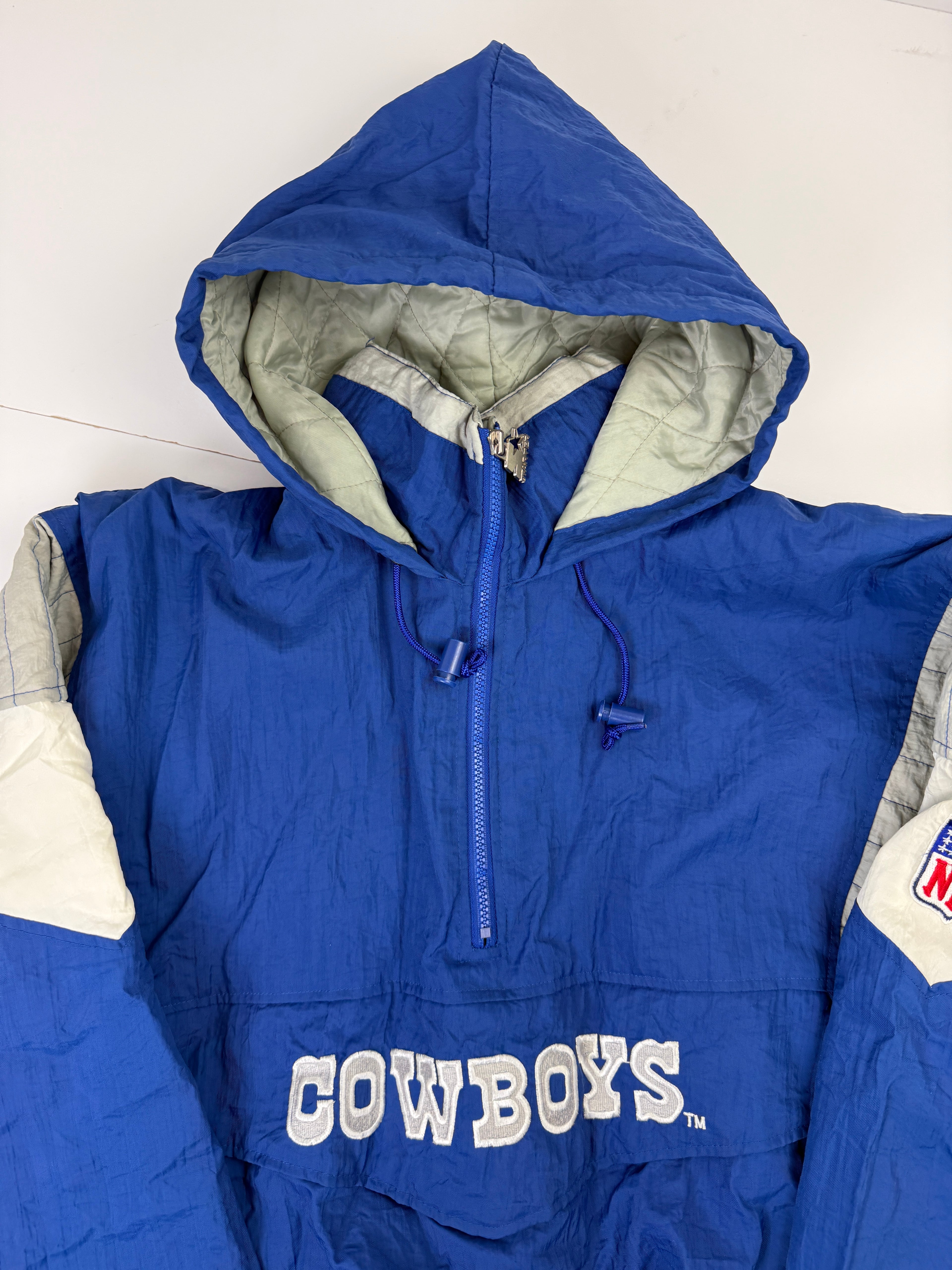 Vintage NFL Dallas Cowboys Starter Jacket Blue