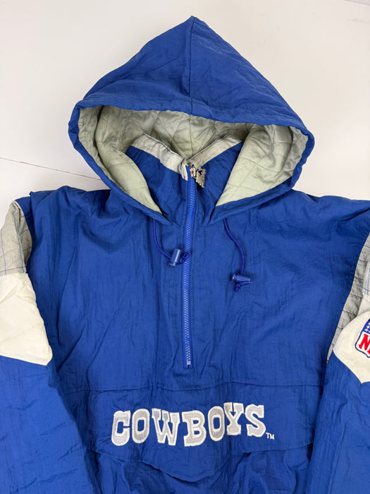 Vintage NFL Dallas Cowboys Starter Jacket Blue | Vitnage Clothing Store Canada