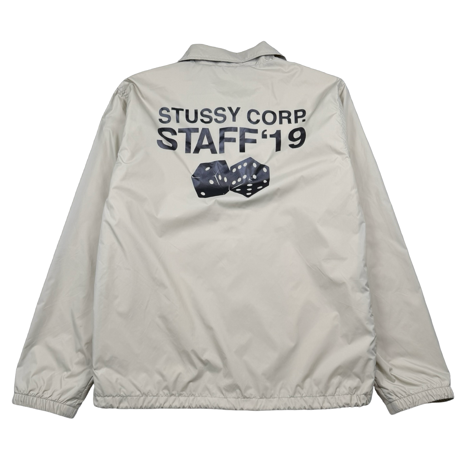 Stussy Staff '19 Nylon Coach Jacket (USED)