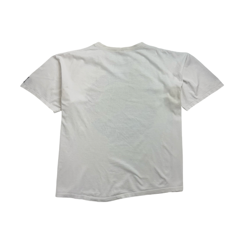Vintage '97 MLB Cleveland Indians World Series Tee White | Vintage Clothing Store Canada