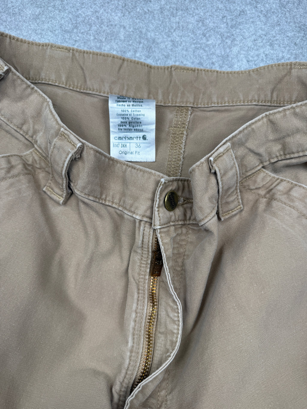 Carhartt Original Fit Carpenter Shorts Light Brown