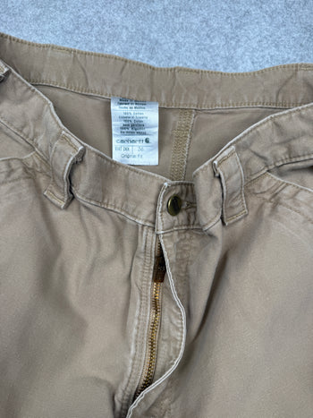 Carhartt Original Fit Carpenter Shorts Light Brown