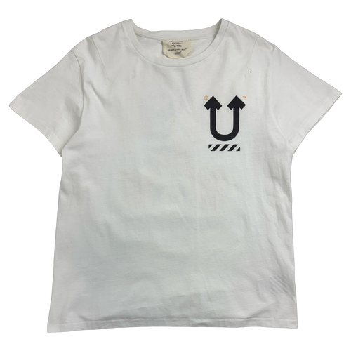 Off-White x Undercover Skeleton Dart Tee White (USED) | Vintage Clothing Store Canada