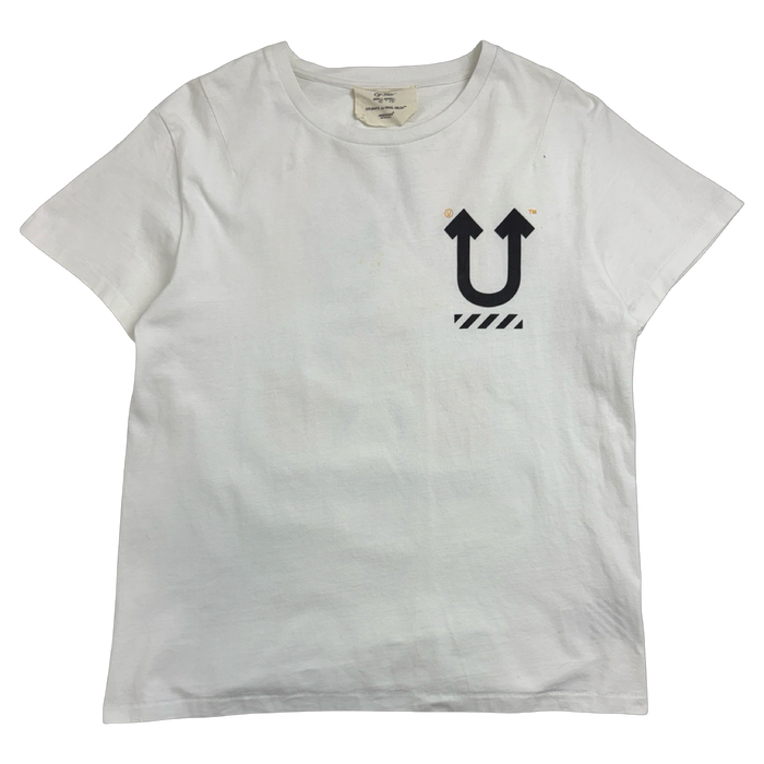 Off-White x Undercover Skeleton Dart Tee White (USED) | Vitnage Clothing Store Canada