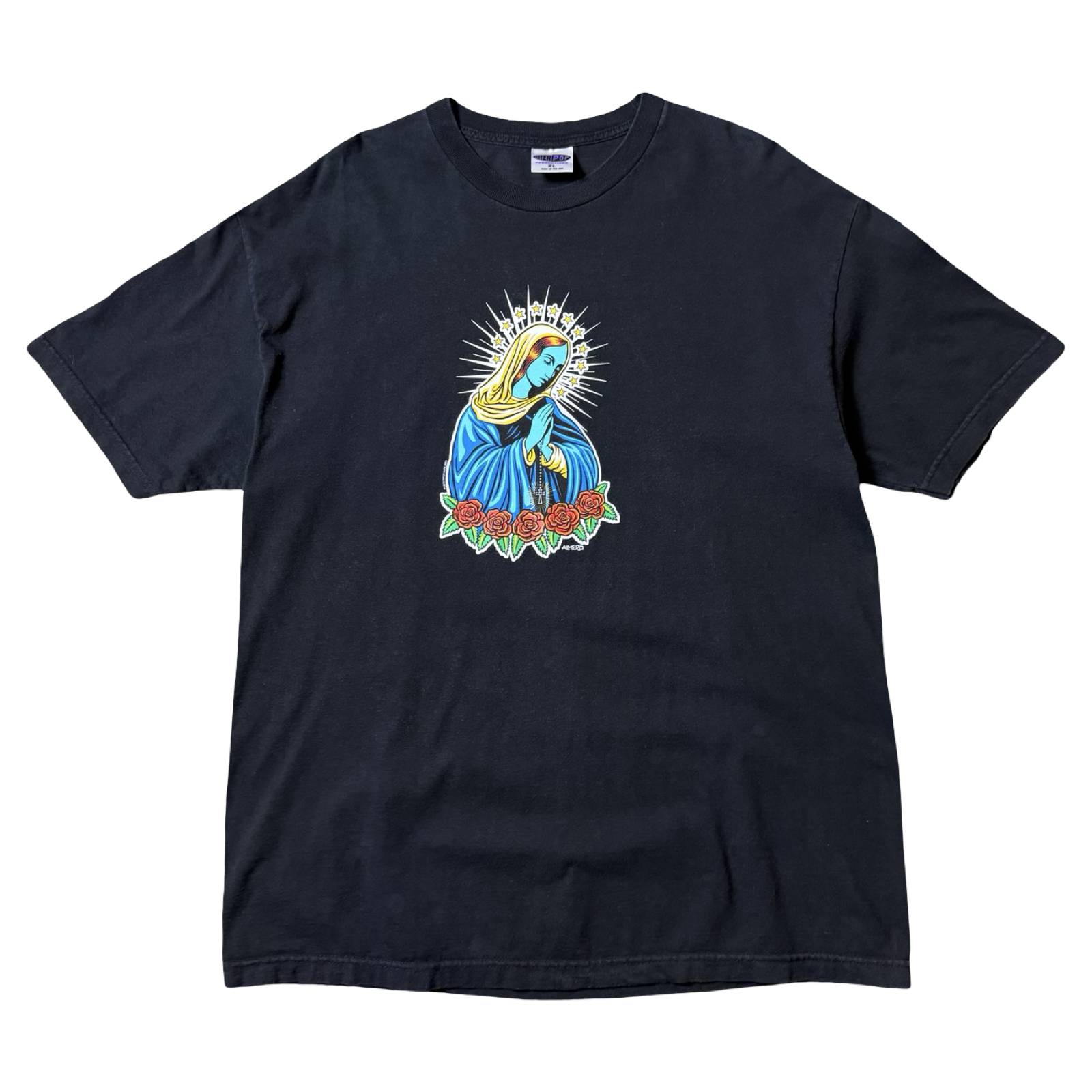 Vintage Mary Tee Navy
