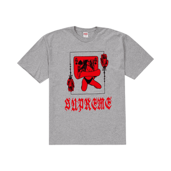 Supreme Queen Tee Heather Grey